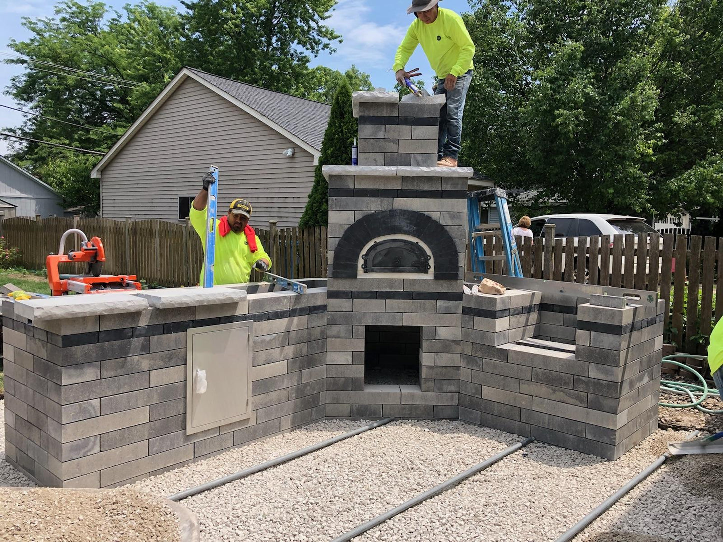 Chicago Brick Oven - The CBO 500 DIY Kit (Residential Outdoor)(Wood Fired)