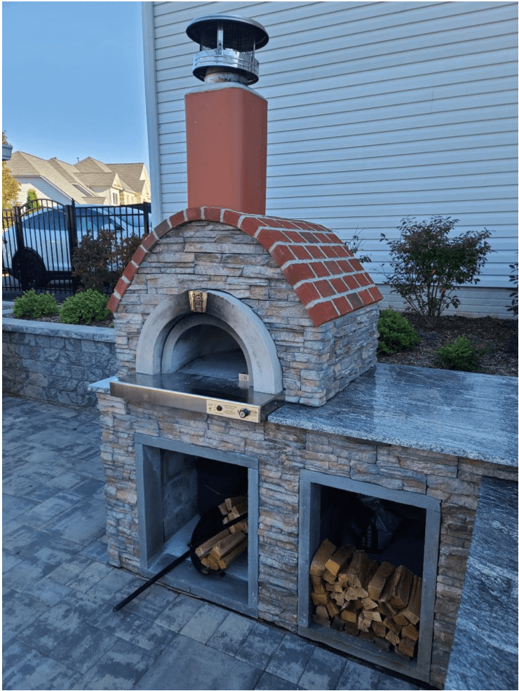 HPC Di Napoli Series hybrid oven (Gas & wood fired oven DIY Kit)