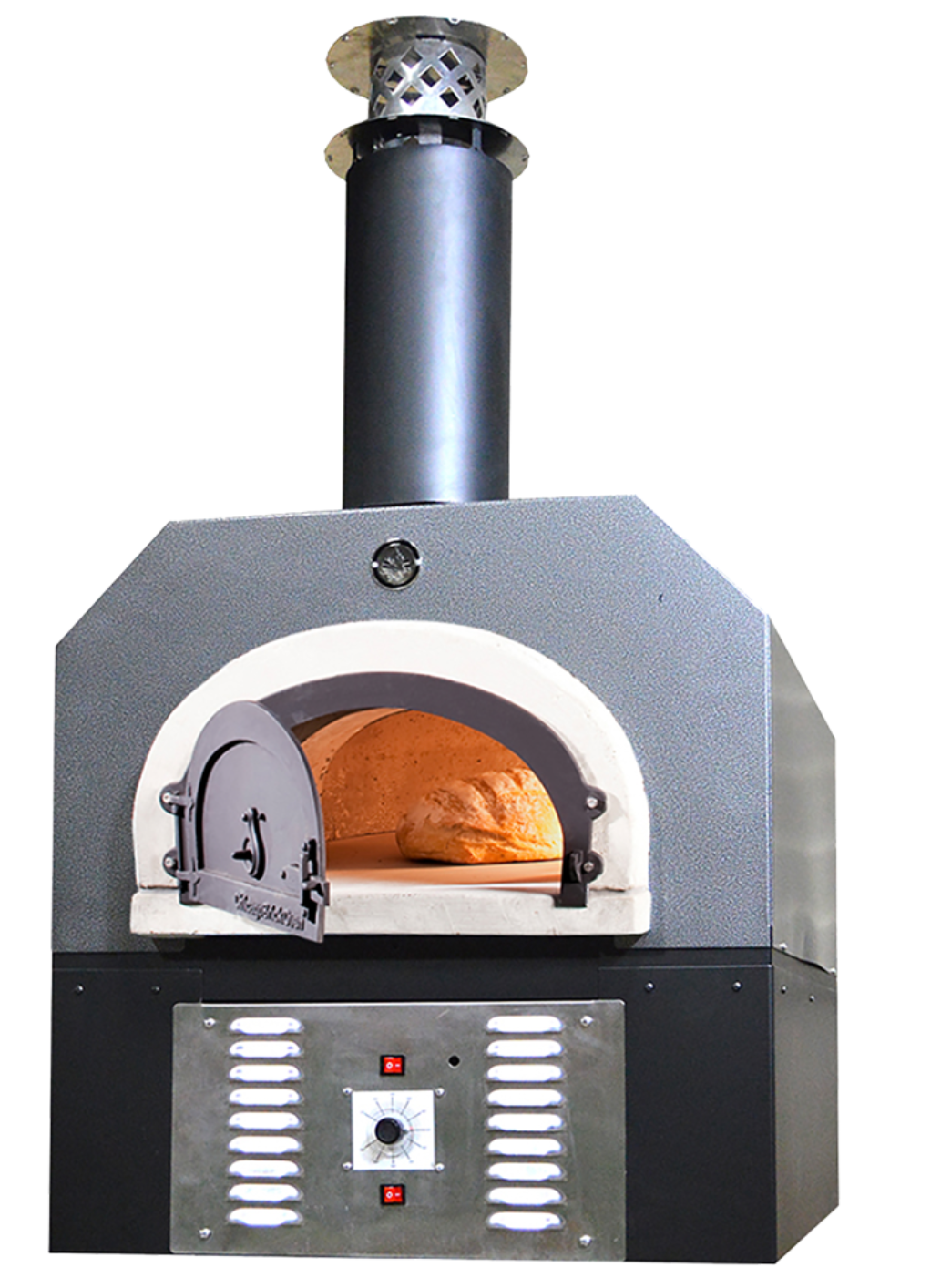 Chicago Brick Oven - The CBO 750 HYBRID Countertop Oven (With Skirt) (Gas & Wood fired)