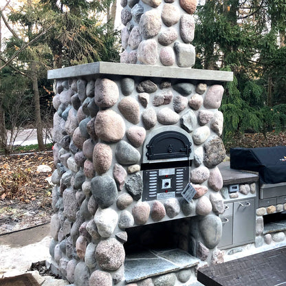 Chicago Brick Oven - The CBO 750 Hybrid DIY Kit (Residential Outdoor)(Gas & Wood fired)