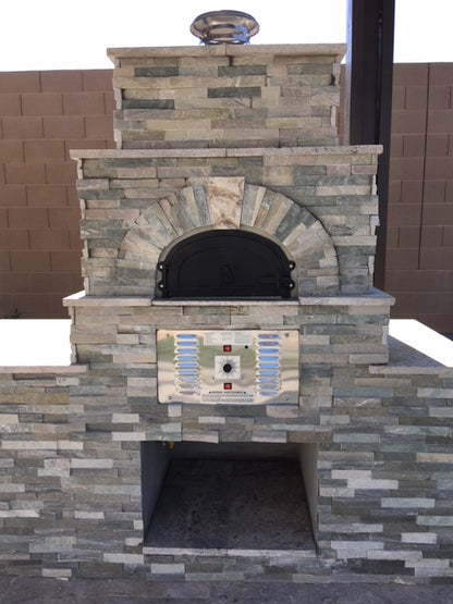 Chicago Brick Oven - The CBO 750 HYBRID Without Skirt (Gas & Wood fired)