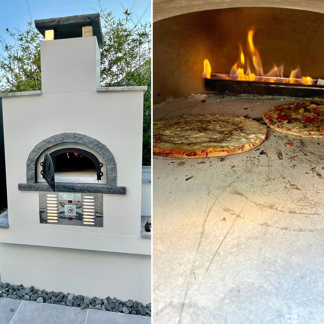 Chicago Brick Oven - The CBO 750 HYBRID Without Skirt (Gas & Wood fired)