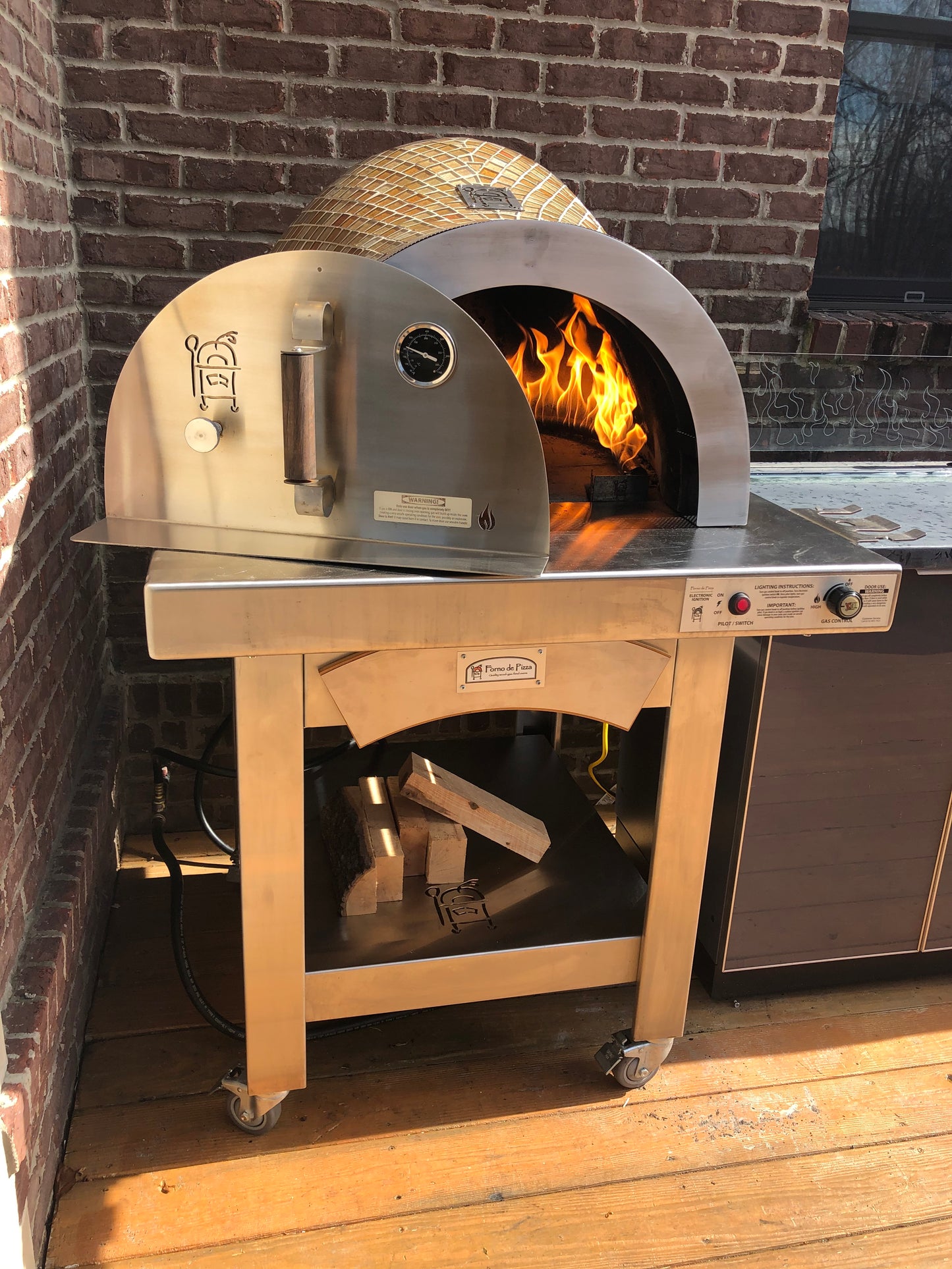 HPC Forno Series Hybrid Oven (Gas & Wood Fired) -Optional Accessory bundle package.