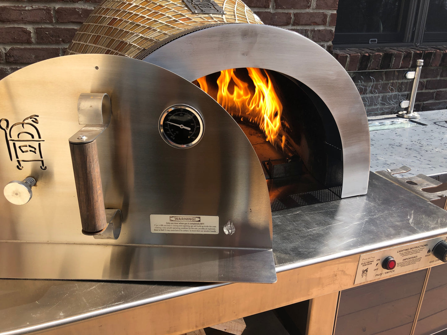 HPC Forno Series Hybrid Oven (Gas & Wood Fired) -Optional Accessory bundle package.