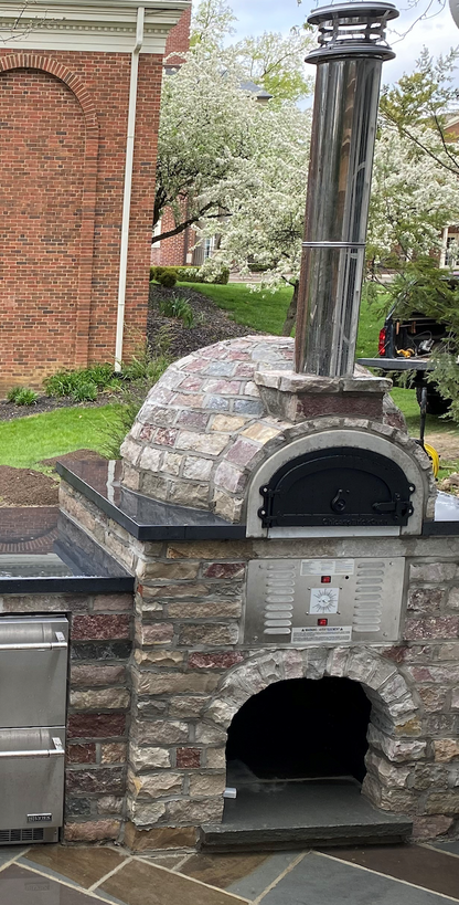 Chicago Brick Oven - The CBO 750 HYBRID Without Skirt (Gas & Wood fired)