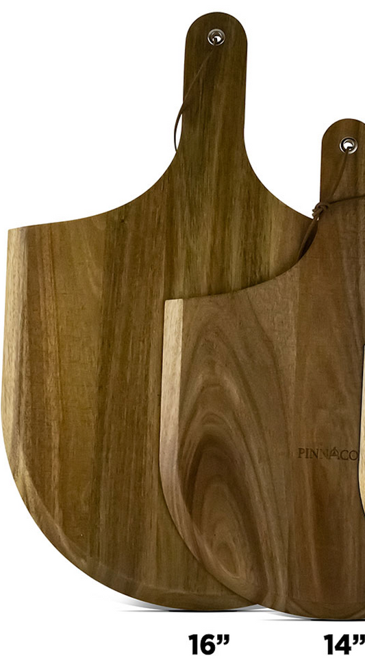 PINNACOLO ACACIA Wood Peel Bundle Package (2 in 1 package 14” & 16” Peel)